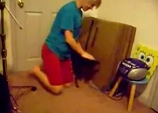 Passionate Teen Zoophile Sex: HD Zoo Animal Video Clip