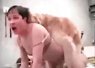 Dog Owner Vaginal Sex with Canine animal sex Zoo Porn HD